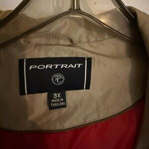 Red Plus Size Raincoat - NWT